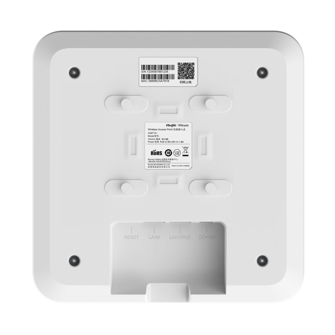 RG-RAP2260(E) AX3200 Wi-Fi 6 Multi-Gigabit Ceiling Mount Indoor AP