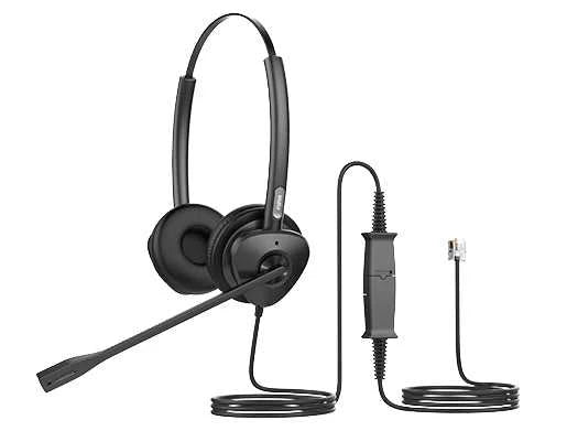 Fanvil HT302 QD to RJ9 Dual Headset 14.000BD SOUQ OASIS