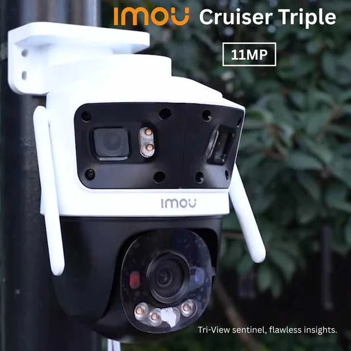 IMOU IPC-S7UP-11M0WED Cruiser 11MP Triple-Lens Outdoor PT Camera