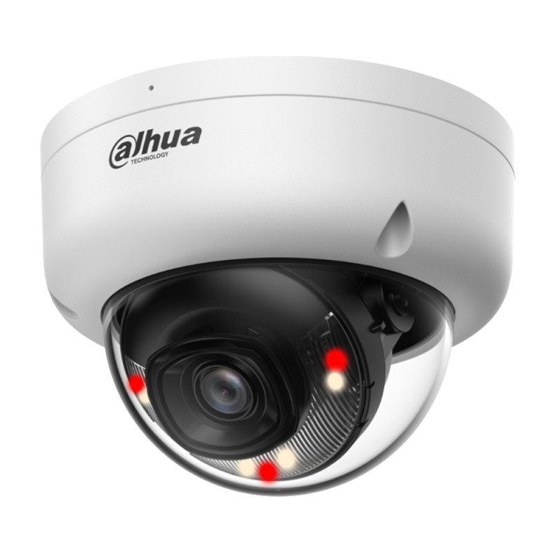 Dahua IPC-HDBW1239E1-A-IL-0280B-S6 2MP Entry Smart Dual Light Fixed-focal Dome Network Camera