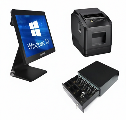 Citypos CP-910VFDKIT-128GB /CP-P100U CP-910VFDKIT-128GB/CP-P100U: CP TW910-VFD-128GB + CP-P100U PRINTER + CS-604S CASH DRAWER