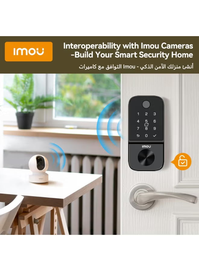 Imou Cubo1 Smart Door Lock, Fingerprint Smart Lock