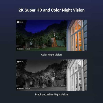 EZVIZ EB8 4G 2K – Pan & Tilt 4G Battery Camera