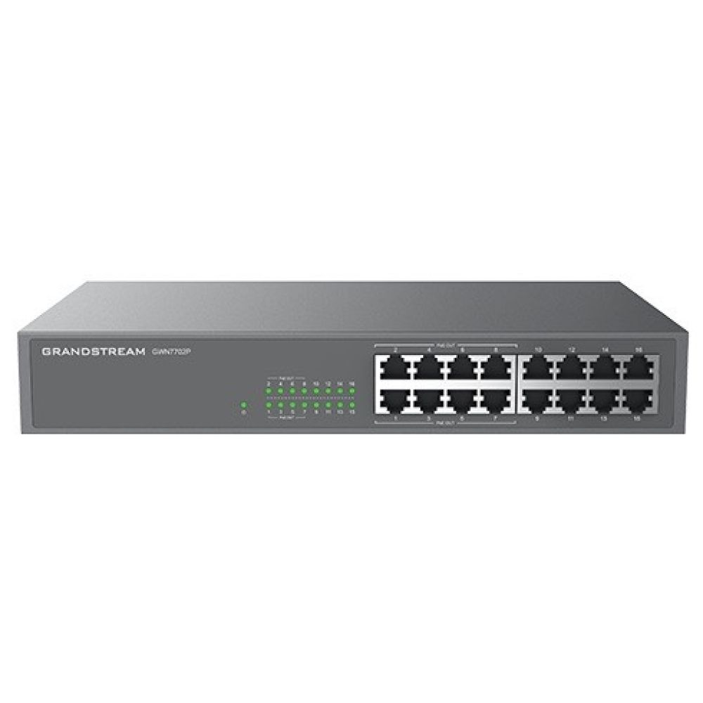 Grandstream GWN7702P 16Port  Unmanaged Network Switch