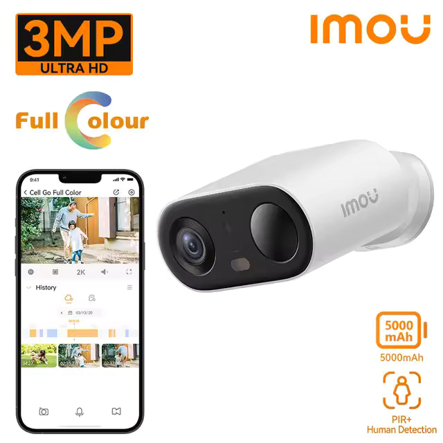 IMOU Cell Go 3MP Wireless Battery Camera - كاميرا مراقبة لاسلكية بالبطارية 9.900BD SOUQ OASIS