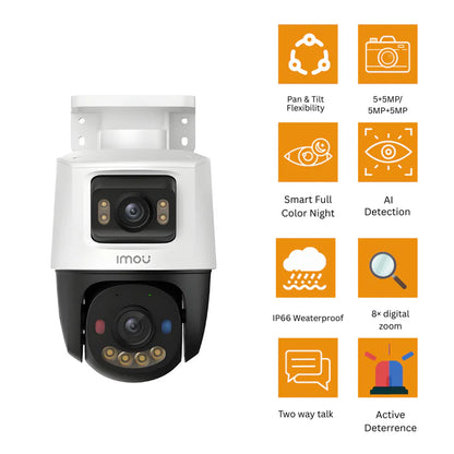 IMOU IPC-PS70FP-10M0 Series IMOU 6/10MP PoE Outdoor PT Security Camer