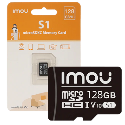 IMOU ST2-128-S1 128GB microSD memory card exclusively for 24x7 video surveillance