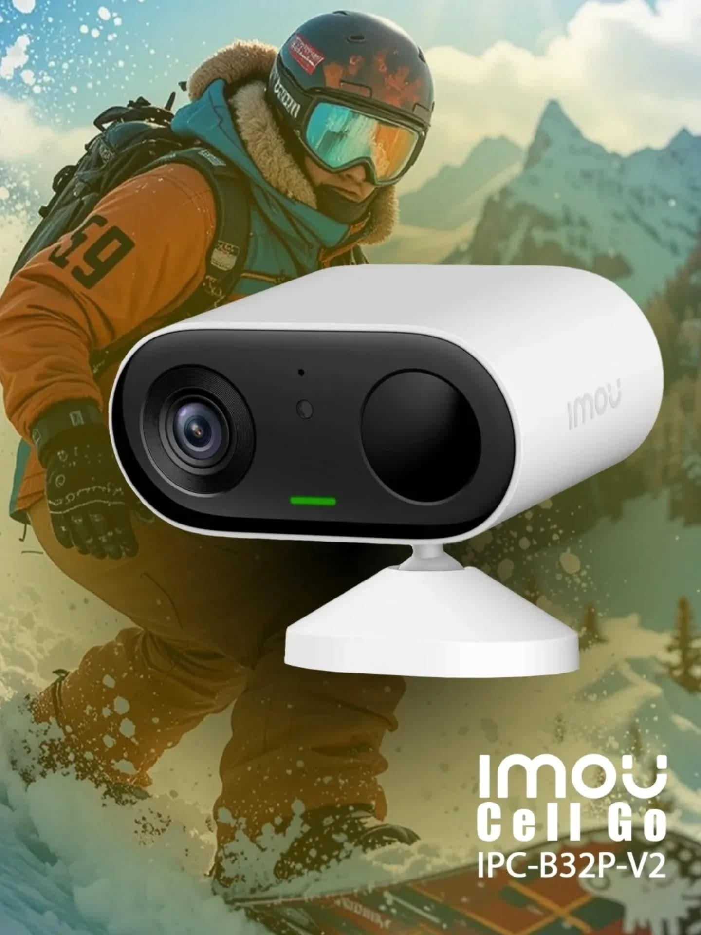 IMOU Cell Go 3MP Wireless Battery Camera - كاميرا مراقبة لاسلكية بالبطارية