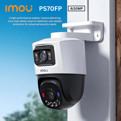IMOU IPC-PS70FP-10M0 Series IMOU 6/10MP PoE Outdoor PT Security Camer