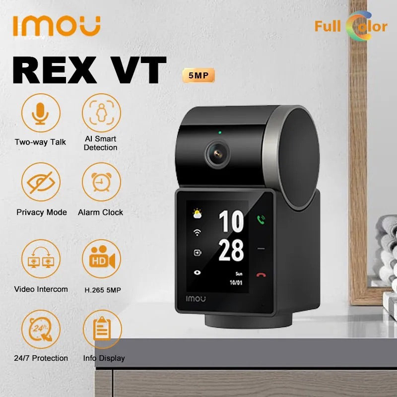 IMOU Rex VT Indoor PT Camera – IPC-S2VP-5M0WR
