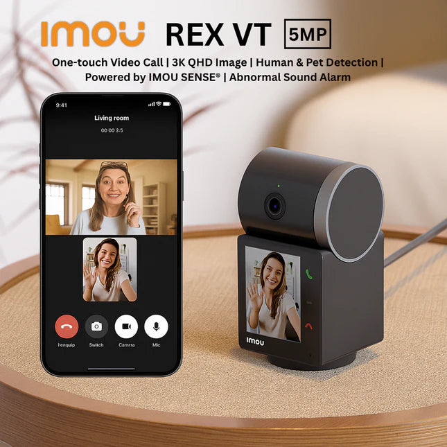 IMOU Rex VT Indoor PT Camera – IPC-S2VP-5M0WR