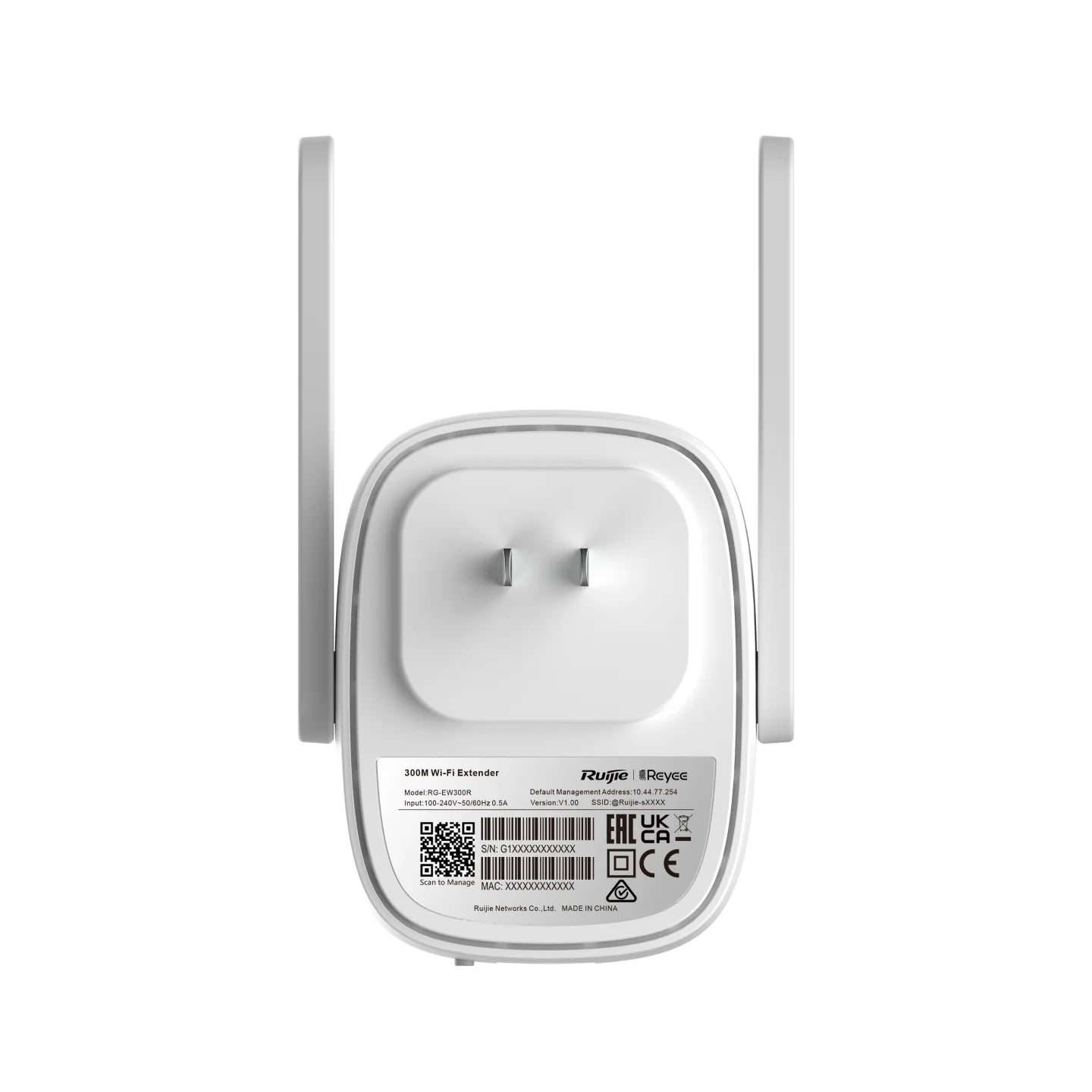 Ruijie Reyee RG-EW300R—300Mbps Wi-Fi Extender