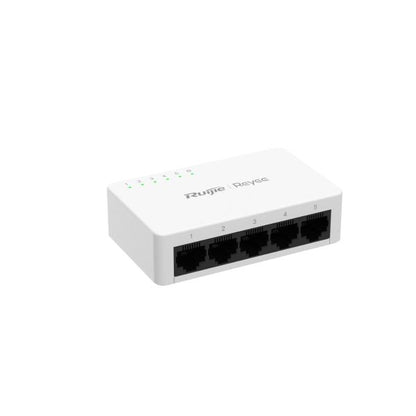 Ruijie Reyee RG-ES05F 5-Port 10/100 Mbps Desktop Plastic Switch