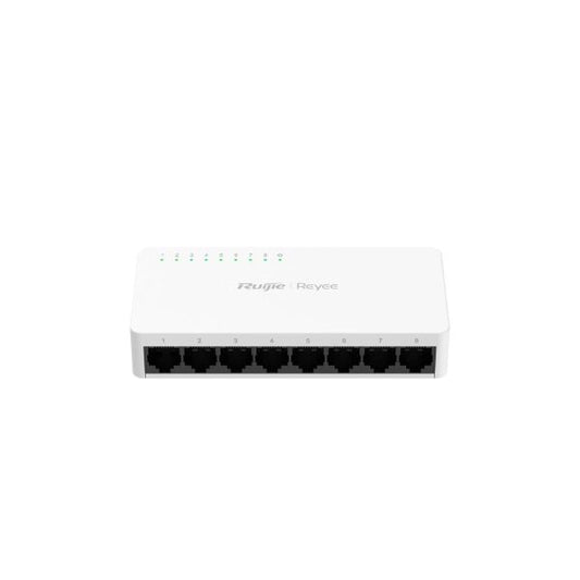 Ruijie Reyee RG-ES08F 8-Port 10/100 Mbps Desktop Plastic Switch