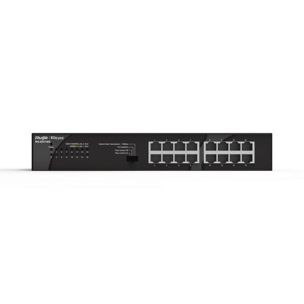 Ruijie Reyee RG-ES116G 16-port 10/100/1000Mbps Unmanaged Non-PoE Switch