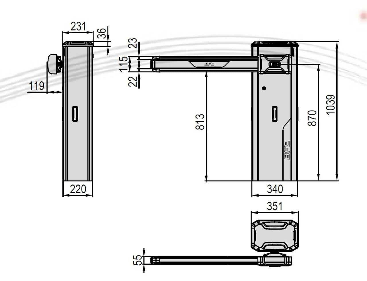 BFT Giotto Ultra36 Kit - Ultimate Access Control Solution