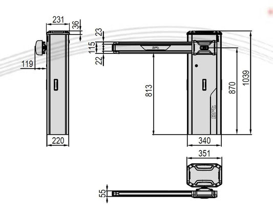 BFT Giotto Ultra36 Kit - Ultimate Access Control Solution