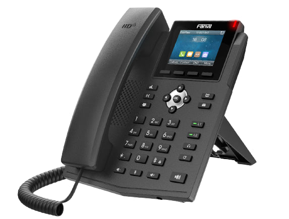 Fanvil X3SG Gigabit IP Phone 4 SIP Lines with 2 Line Keys and Color Display
