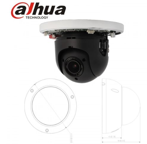 Dahua DH-SD22204I-GC 2MP 4x PTZ HDCVI Camera, WDR, 3D DNR, IP66,  Vandal-proof